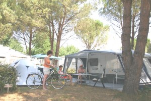 emplacement tente caravane