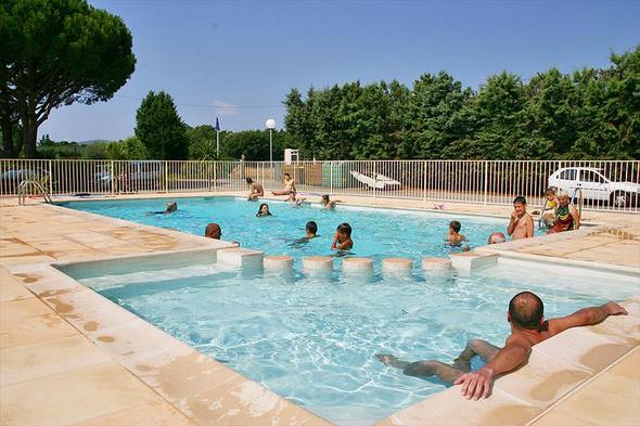 Campsite in Roquebrune sur Argens with swimming pool